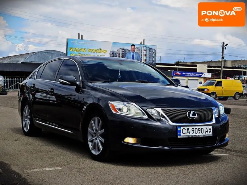Lexus GS, 2008 г., Газ пропан-бутан / Бензин, 300 тыс. км, Седан, Чорный, Черкассы AT-10418667 фото