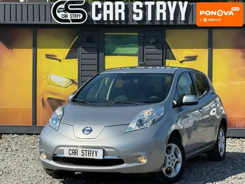 Nissan Leaf, 2013 г., Електро, 117 тыс. км, Хетчбек, Серый, Стрый AT-10400967 фото