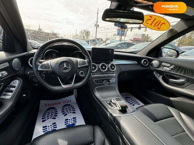 Mercedes-Benz C-Class, 2015, Бензин, 2 л., 106 тис. км, Седан, Чорний, Івано-Франківськ Cars-EU-US-KR-33242 фото