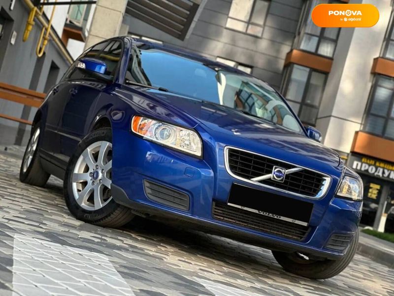 Volvo V50, 2008, Дизель, 1.6 л., 217 тис. км, Універсал, Синій, Косів Cars-Pr-66753 фото