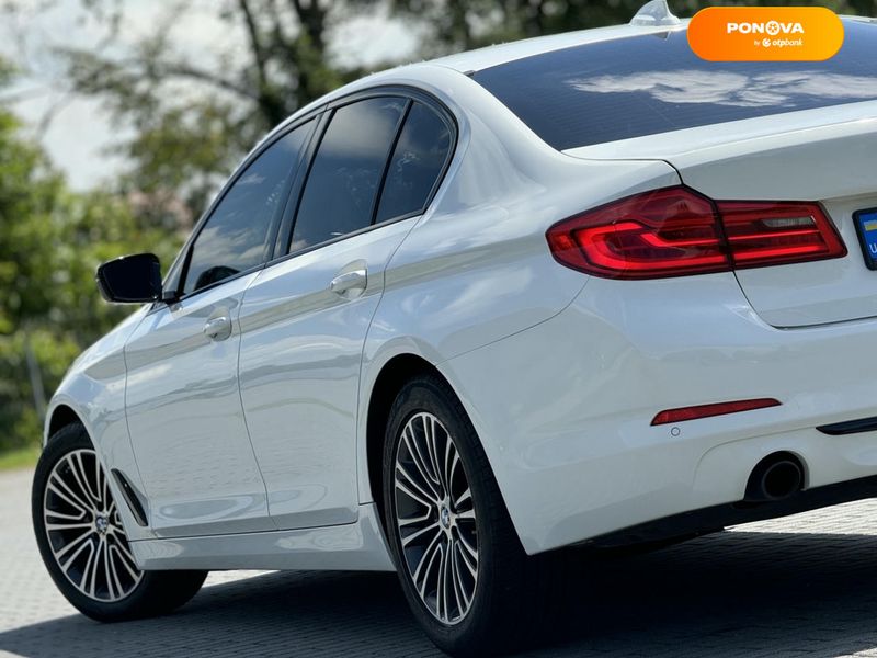 BMW 5 Series, 2018, Дизель, 2 л., 150 тис. км, Седан, Білий, Хуст Cars-Pr-68620 фото