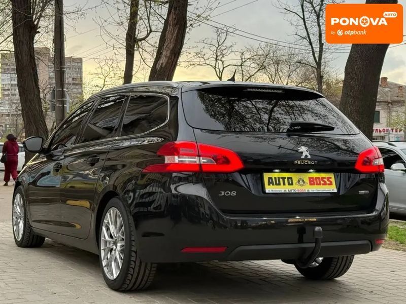 Peugeot 308, 2015 р., Дизель, 236 тис. км, Універсал, Чорний, Миколаїв AT-10415711 фото