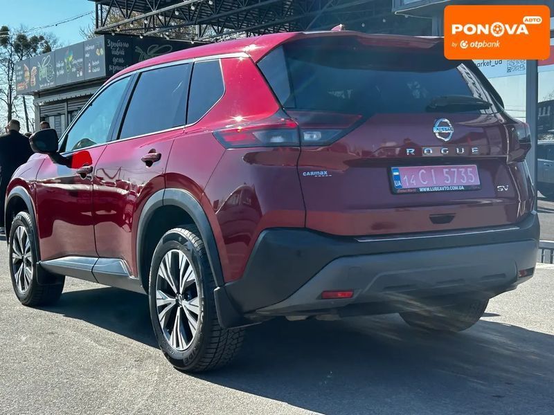 Nissan Rogue, 2021 г., Бензин, 101 тыс. км, Внедорожник / Кроссовер, Красный, Житомир AT-10414600 фото