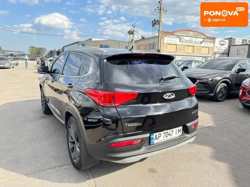 Chery Tiggo 7, 2018 г., Газ метан / Бензин, 115 тыс. км, Внедорожник / Кроссовер, Чорный, Запорожье AT-10416149 фото