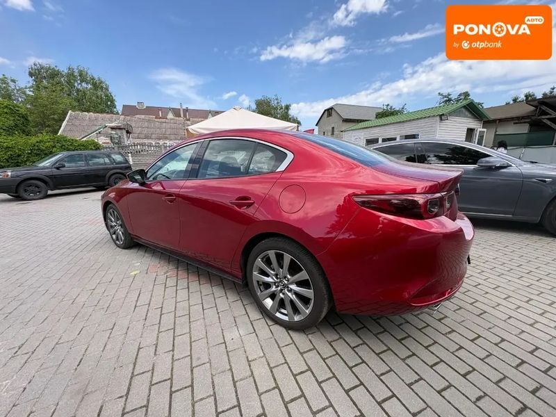 Mazda 3, 2023 р., Бензин, 55 тис. км, Седан, Червоний, Запоріжжя AT-10417753 фото