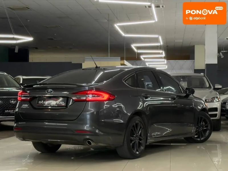 Ford Fusion, 2017 р., Бензин, 33 тис. км, Седан, Сірий, Миколаїв AT-10417369 фото