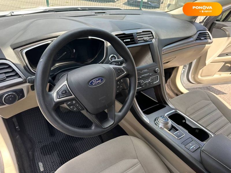 Ford Fusion, 2019, Гібрид (MHEV), 2 л., 77 тис. км, Седан, Білий, Київ 107580 фото