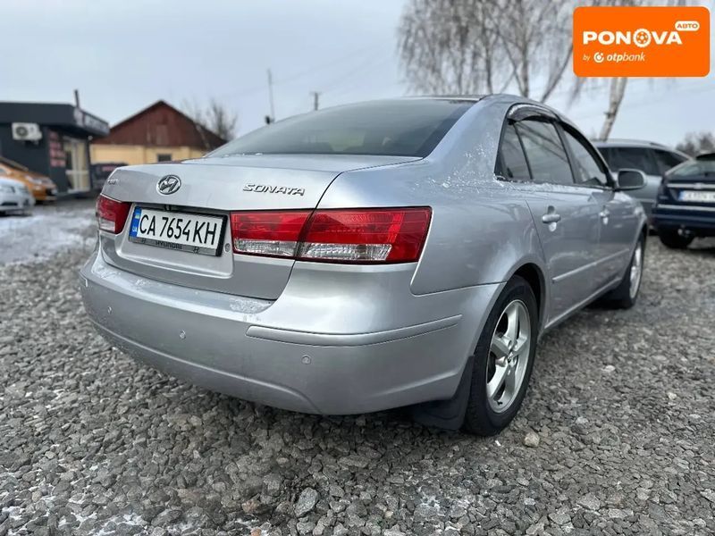 Hyundai Sonata, 2008 г., Газ пропан-бутан / Бензин, 222 тыс. км, Седан, Серый, Смела AT-10413431 фото