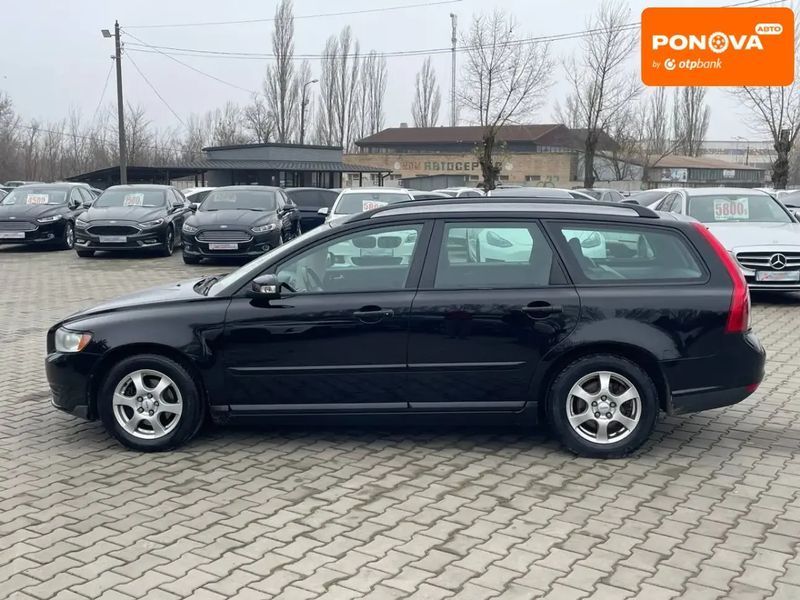 Volvo V50, 2008 г., Дизель, 223 тыс. км, Универсал, Чорный, Кривой Рог AT-10405421 фото