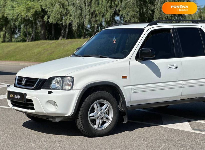 Honda CR-V, 2001, Газ метан / Бензин, 2 л., 325 тис. км, Позашляховик / Кросовер, Білий, Київ 43153 фото