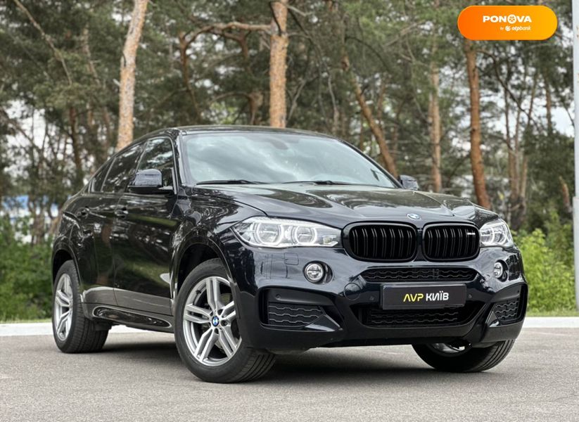 BMW X6, 2016, Бензин, 2.98 л., 184 тыс. км, Внедорожник / Кроссовер, Синий, Киев 46420 фото