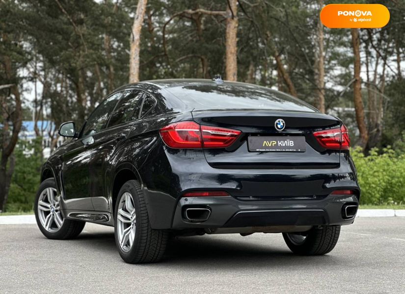 BMW X6, 2016, Бензин, 2.98 л., 184 тыс. км, Внедорожник / Кроссовер, Синий, Киев 46420 фото