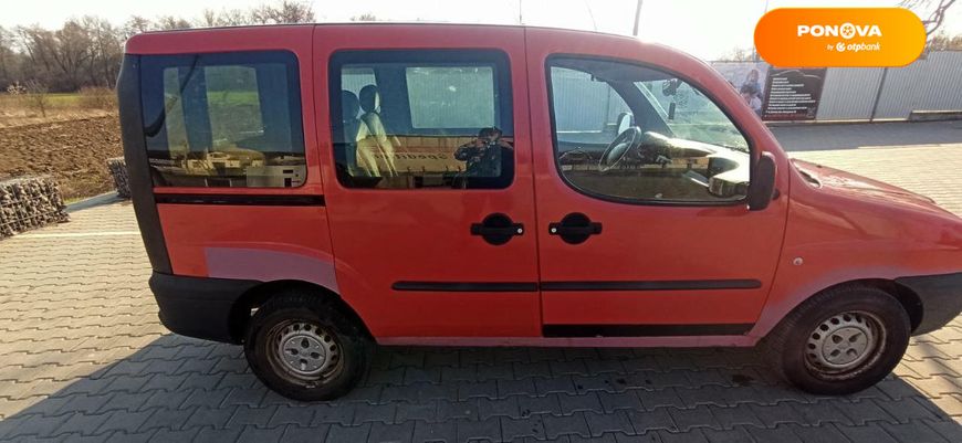 Fiat Doblo, 2003, Дизель, 1.9 л., 350 тыс. км, Минивен, Красный, Снятин Cars-Pr-65643 фото