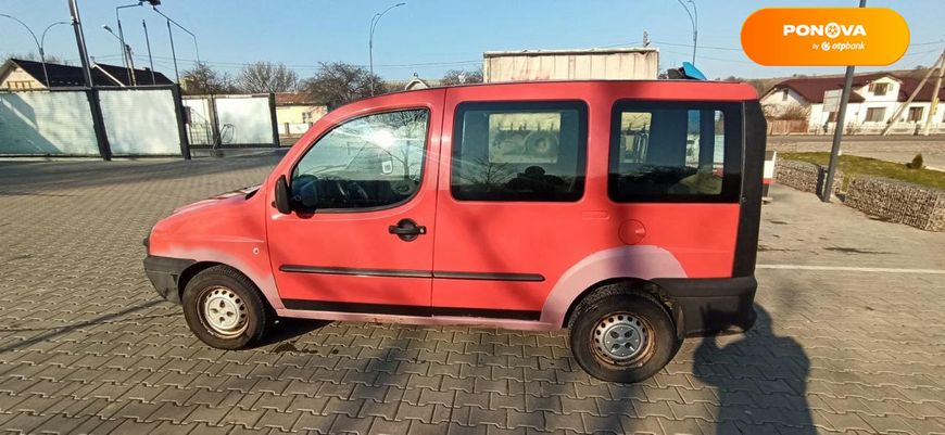 Fiat Doblo, 2003, Дизель, 1.9 л., 350 тыс. км, Минивен, Красный, Снятин Cars-Pr-65643 фото