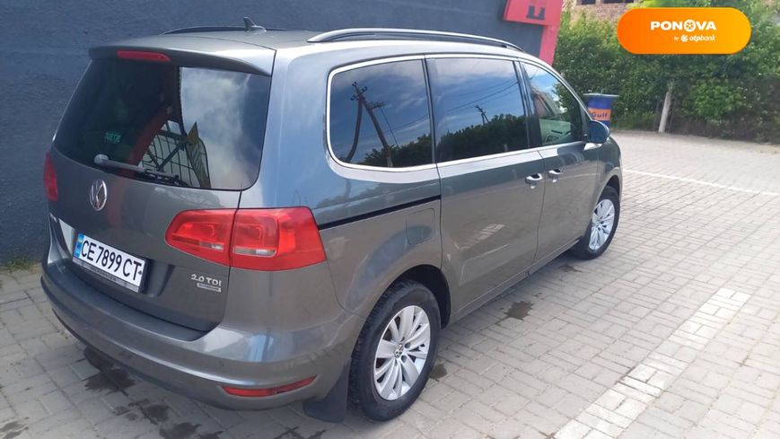 Volkswagen Sharan, 2013, Дизель, 1.97 л., 276 тыс. км, Минивен, Серый, Черновцы Cars-Pr-59919 фото