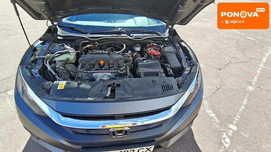 Honda Civic, 2018 г., Газ пропан-бутан / Бензин, 163 тыс. км, Седан, Серый, Житомир AT-10400038 фото