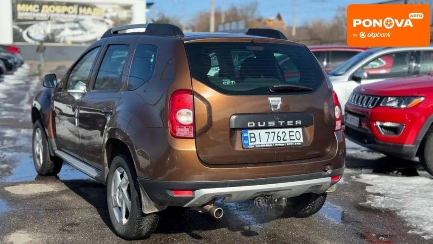 Dacia Duster, 2010 р., Газ пропан-бутан / Бензин, 225 тис. км, Позашляховик / Кросовер, Коричневий, Полтава AT-10411259 фото