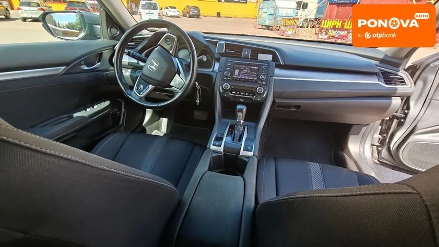 Honda Civic, 2018 г., Газ пропан-бутан / Бензин, 163 тыс. км, Седан, Серый, Житомир AT-10400038 фото