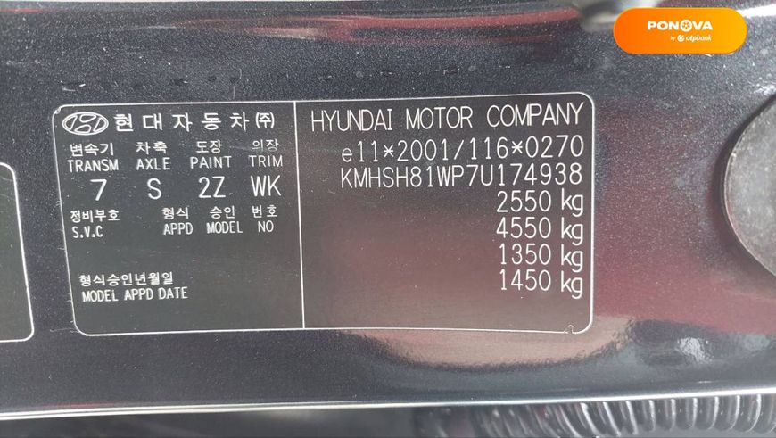 Hyundai Santa FE, 2007, Дизель, 2.19 л., 252 тис. км, Позашляховик / Кросовер, Чорний, Миколаїв 42267 фото