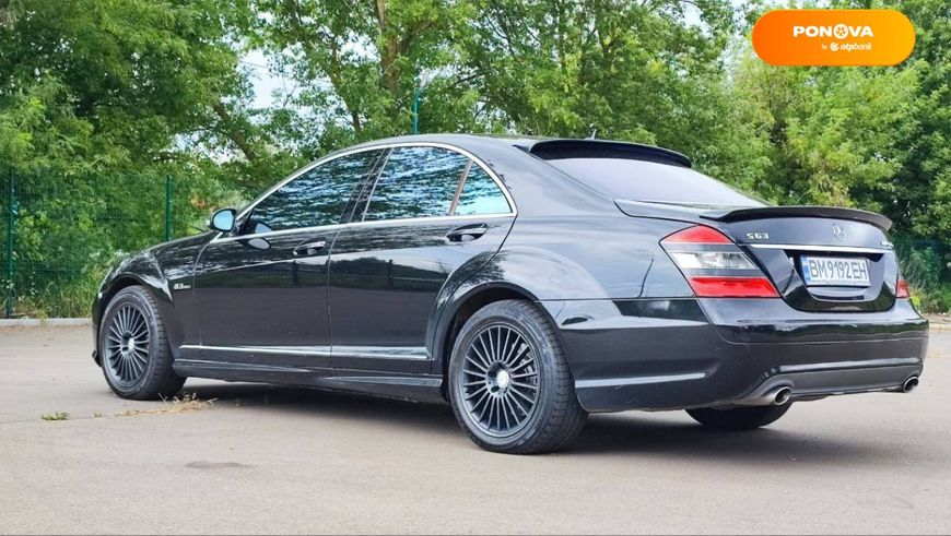 Mercedes-Benz S-Class, 2008, Газ пропан-бутан / Бензин, 4.7 л., 328 тис. км, Седан, Чорний, Київ 98376 фото