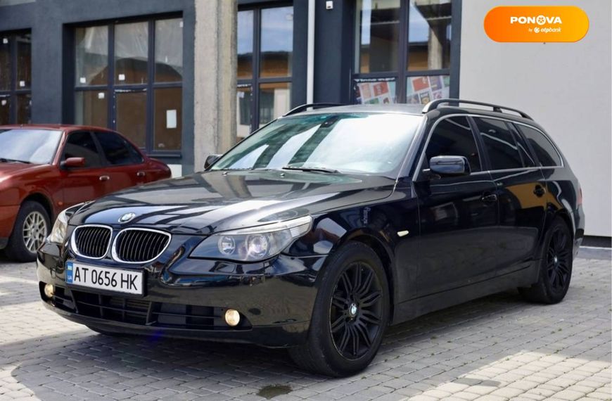 BMW 5 Series, 2005, Дизель, 3 л., 389 тис. км, Універсал, Чорний, Коломия Cars-Pr-67282 фото