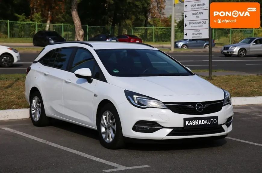 Opel Astra, 2020 р., Дизель, 160 тис. км, Універсал, Білий, Харків AT-10426601 фото
