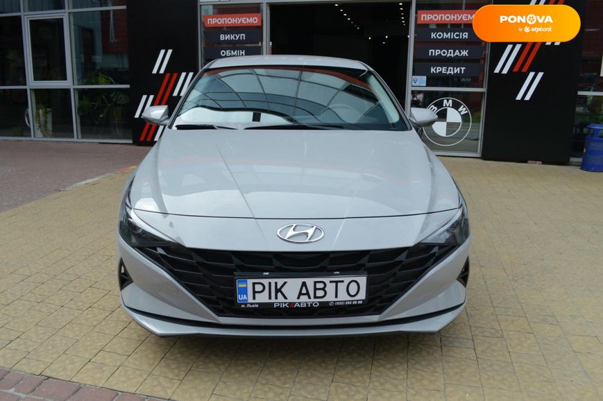 Hyundai Elantra, 2020, Бензин, 1.6 л., 77 тис. км, Седан, Сірий, Львів 101631 фото