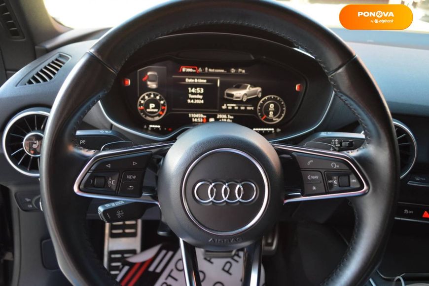 Audi TT, 2015, Бензин, 2 л., 110 тыс. км, Родстер, Чорный, Львов 34709 фото