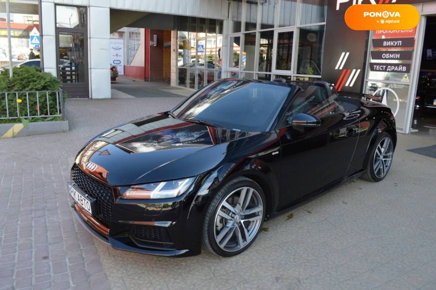 Audi TT, 2015, Бензин, 2 л., 110 тыс. км, Родстер, Чорный, Львов 34709 фото