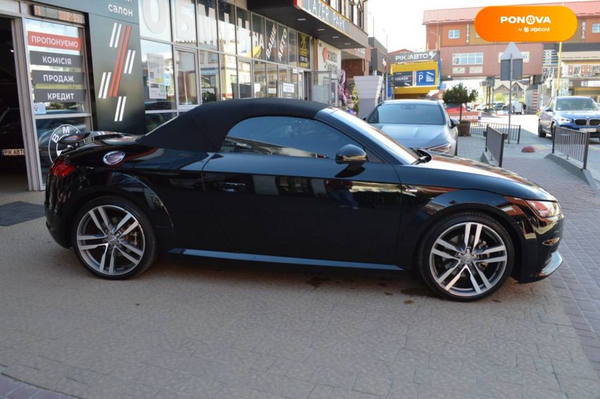 Audi TT, 2015, Бензин, 2 л., 110 тыс. км, Родстер, Чорный, Львов 34709 фото