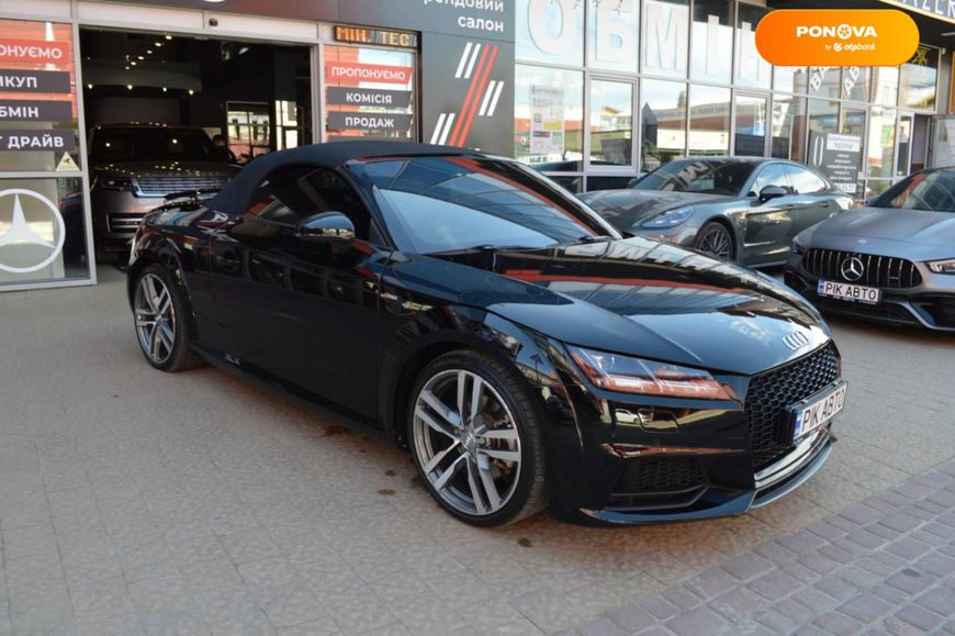 Audi TT, 2015, Бензин, 2 л., 110 тис. км, Родстер, Чорний, Львів 34709 фото