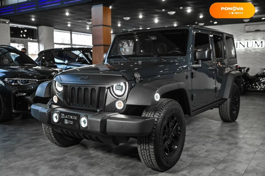 Jeep Wrangler, 2016, Бензин, 3.6 л., 53 тис. км, Позашляховик / Кросовер, Сірий, Одеса 45131 фото