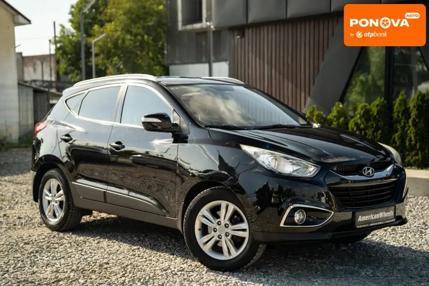 Hyundai ix35, 2012 р., Дизель, 147 тис. км, Позашляховик / Кросовер, Чорний, Чернівці AT-10399707 фото