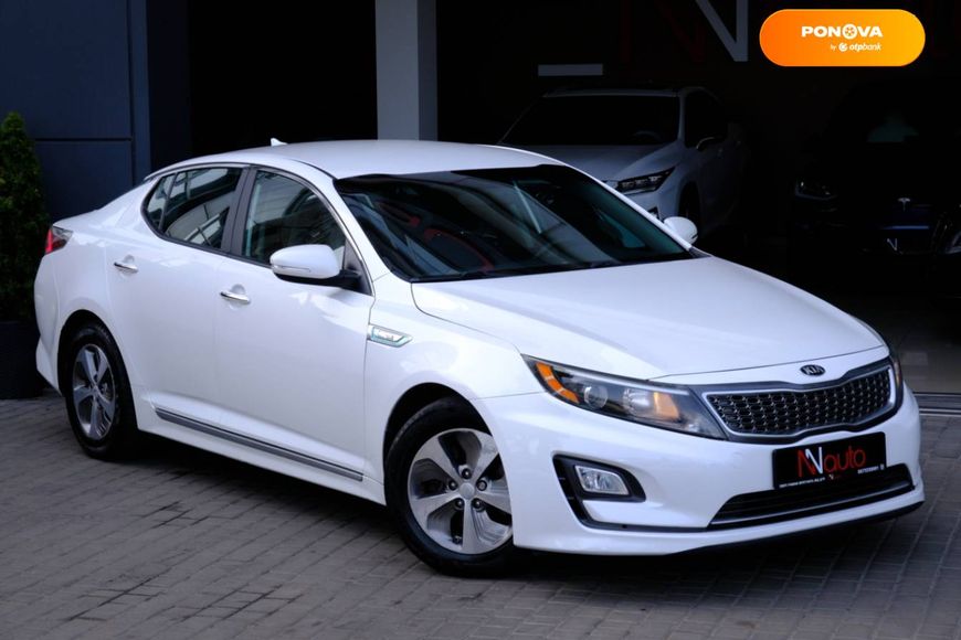 Kia Optima, 2015, Гібрид (HEV), 2.36 л., 112 тис. км, Седан, Білий, Одеса 98342 фото