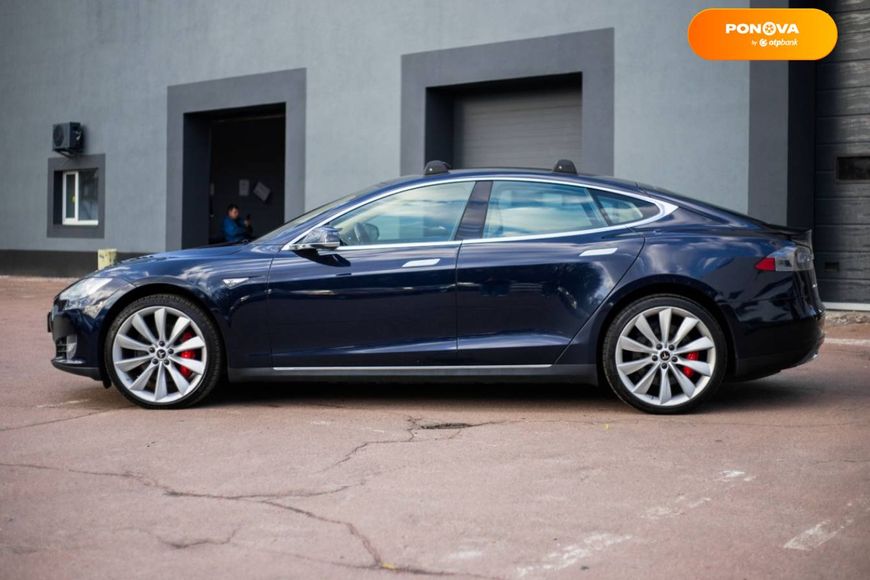 Tesla Model S, 2015, Електро, 138 тис. км, Ліфтбек, Синій, Київ 29816 фото