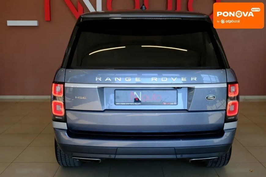 Land Rover Range Rover, 2019 р., Бензин, 124 тис. км, Позашляховик / Кросовер, Синій, Одеса AT-10420663 фото