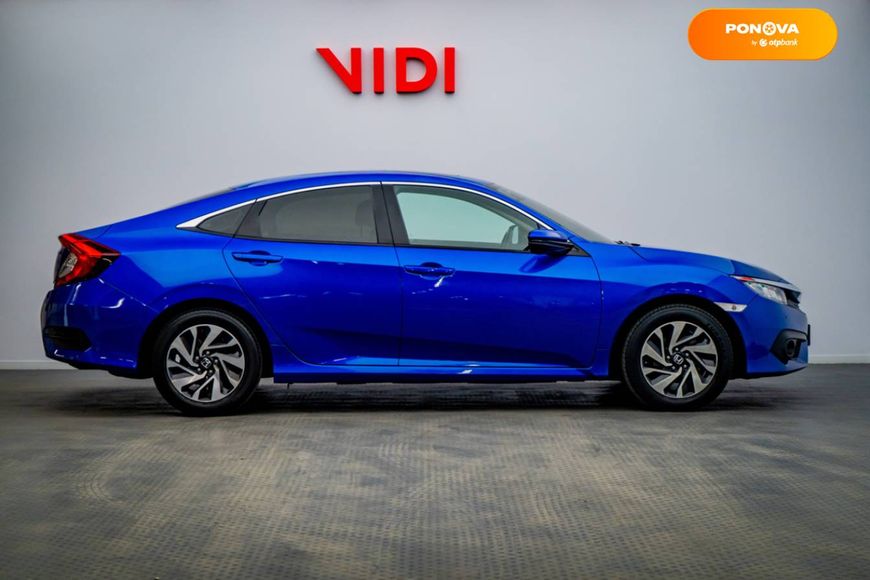 Honda Civic, 2017, Бензин, 1.6 л., 56 тис. км, Седан, Синій, Київ 32121 фото