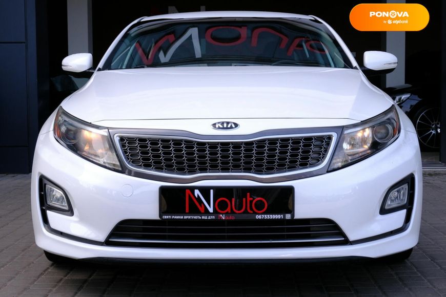 Kia Optima, 2015, Гібрид (HEV), 2.36 л., 112 тис. км, Седан, Білий, Одеса 98342 фото