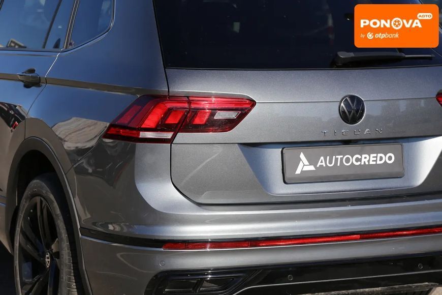 Volkswagen Tiguan, 2023 р., Бензин, 54 тис. км, Позашляховик / Кросовер, Сірий, Київ AT-10418349 фото