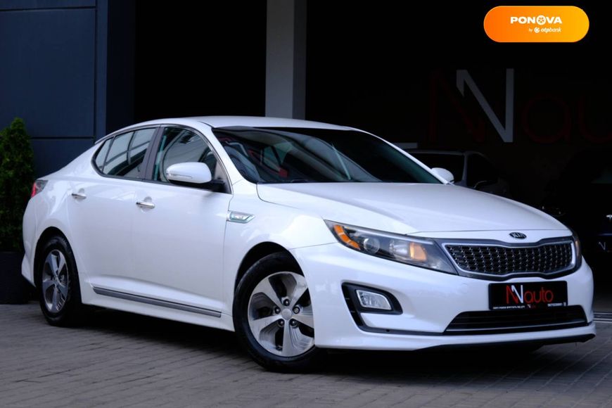 Kia Optima, 2015, Гібрид (HEV), 2.36 л., 112 тис. км, Седан, Білий, Одеса 98342 фото