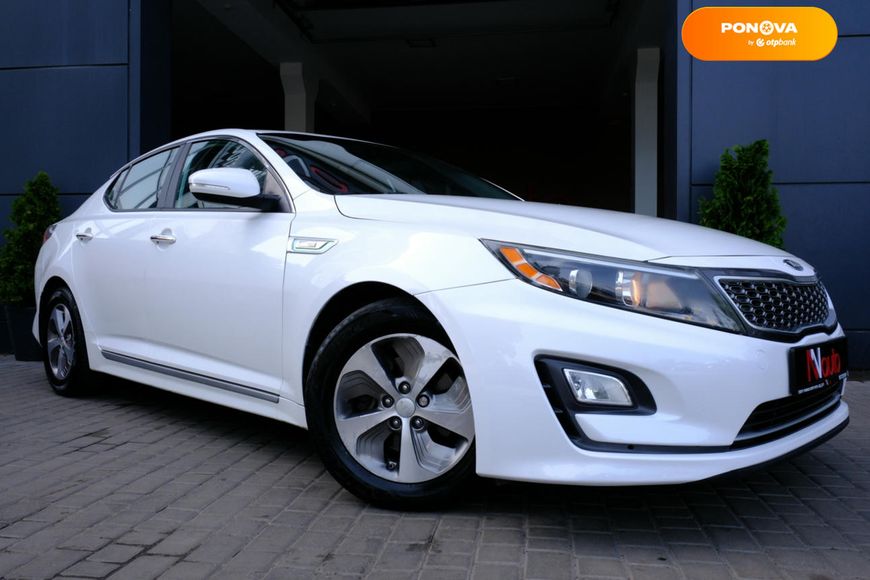 Kia Optima, 2015, Гібрид (HEV), 2.36 л., 112 тис. км, Седан, Білий, Одеса 98342 фото