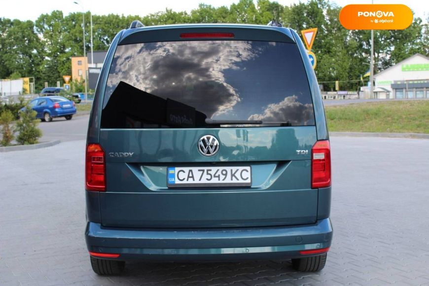 Volkswagen Caddy, 2016, Дизель, 1.97 л., 203 тис. км, Мінівен, Зелений, Вінниця 46846 фото