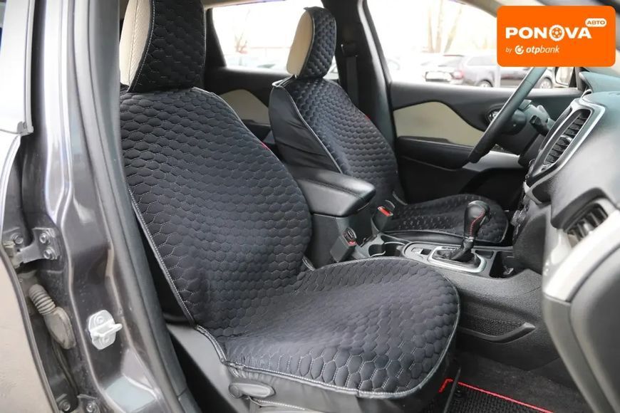 Jeep Cherokee, 2018 г., Газ пропан-бутан / Бензин, 244 тыс. км, Внедорожник / Кроссовер, Серый, Харьков AT-10417460 фото