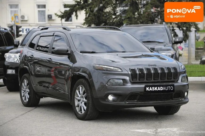 Jeep Cherokee, 2018 г., Газ пропан-бутан / Бензин, 244 тыс. км, Внедорожник / Кроссовер, Серый, Харьков AT-10417460 фото