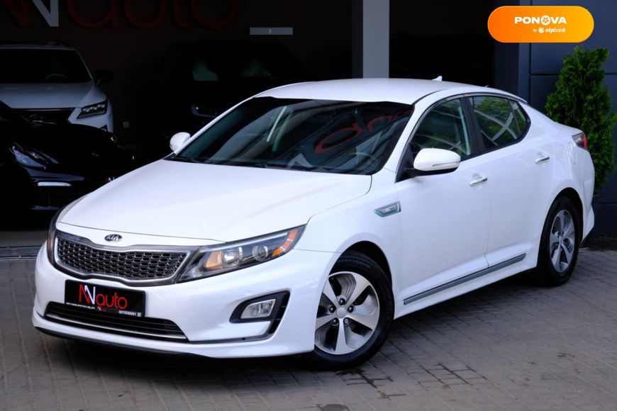 Kia Optima, 2015, Гібрид (HEV), 2.36 л., 112 тис. км, Седан, Білий, Одеса 98342 фото