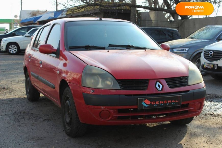 Renault Thalia, 2005, Бензин, 1.39 л., 193 тыс. км, Седан, Красный, Одесса 22037 фото