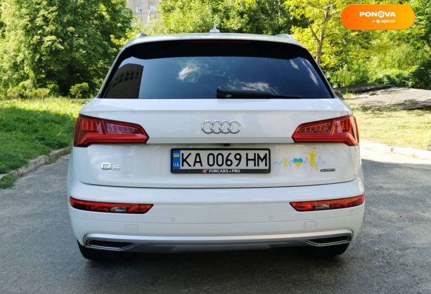 Audi Q5, 2020, Бензин, 1.98 л., 70 тис. км, Позашляховик / Кросовер, Білий, Київ Cars-Pr-68685 фото