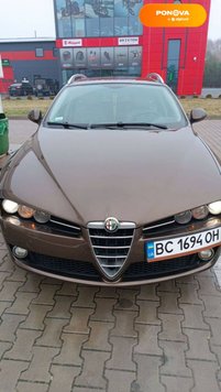 Alfa Romeo 159, 2008, Дизель, 1.9 л., 220 тис. км, Універсал, Коричневий, Червоноград Cars-Pr-64065 фото