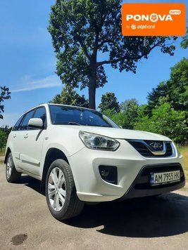 Chery Tiggo, 2014 р., Бензин, 130 тис. км, Позашляховик / Кросовер, Білий, Житомир AT-10418821 фото