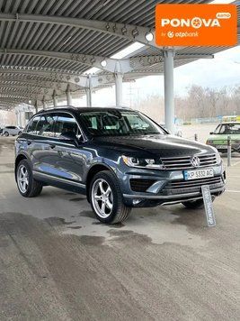 Volkswagen Touareg, 2014 р., Дизель, 151 тис. км, Позашляховик / Кросовер, Сірий, Запоріжжя AT-10412863 фото